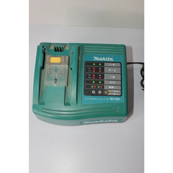Makita DC18SC 7.2-18V Ni-MH & Li-ion Battery Charger OEM (S) - Picture 2 of 3